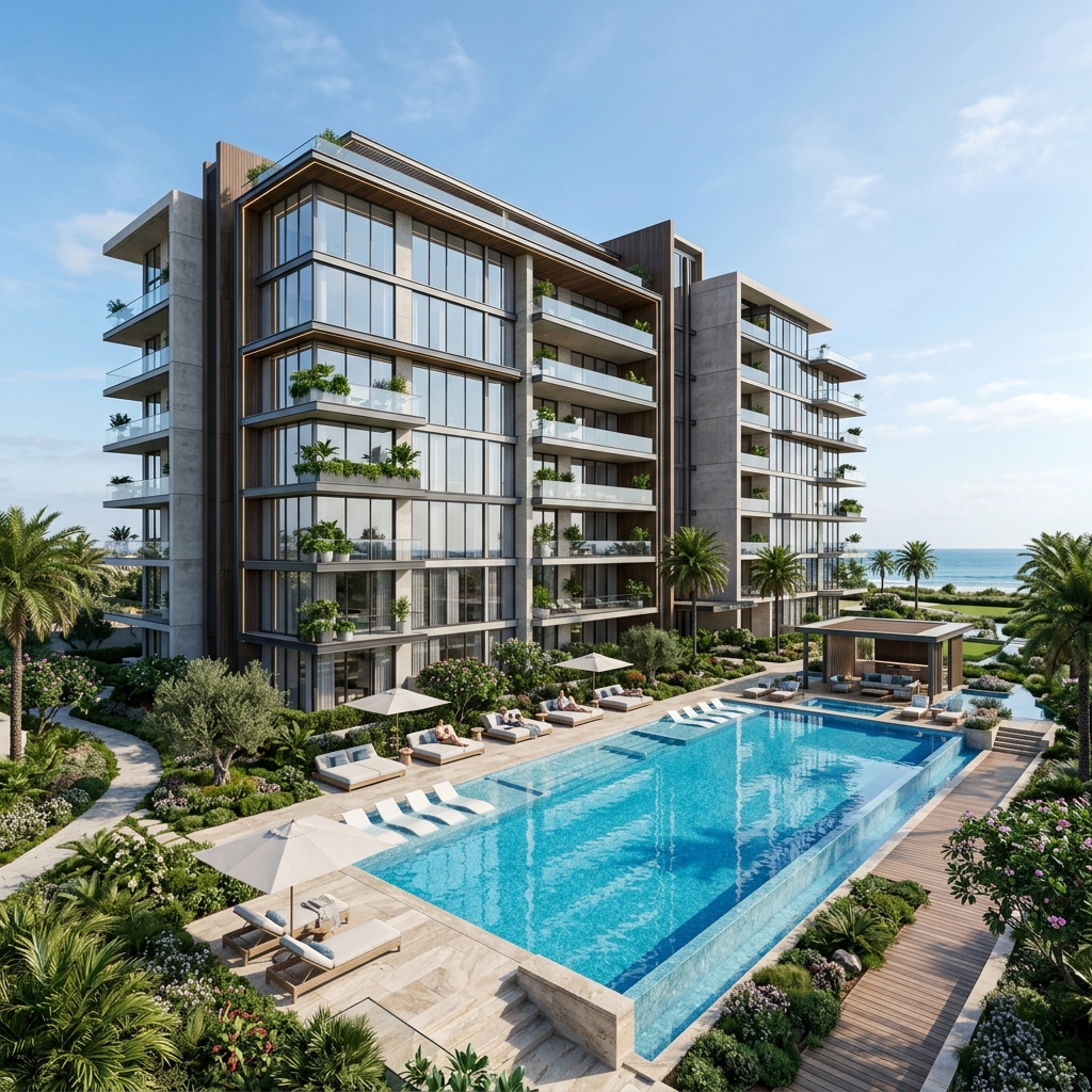 Premium Modern Apartment Exterior